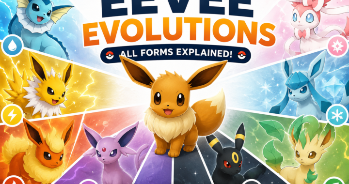 eevee evolutions