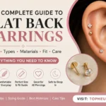 flat back earrings